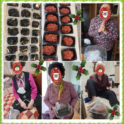 12월9일 재가노인지원서비스 이용자 밑반찬 지원 서비스 프로그램 진행 이미지