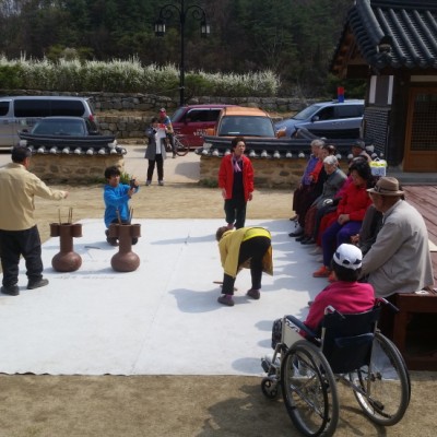영주재가노인지원센터&은빛둥지 무섬마을 나들이 이미지