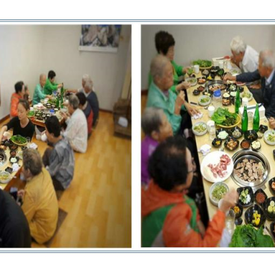 § 재가어르신 외식지원 활동 § 이미지