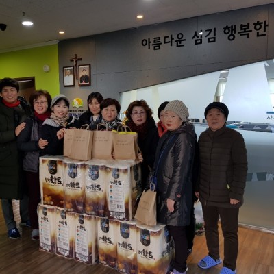 영주시 여성의용소방대원 방문 및 후원물품 전달 이미지